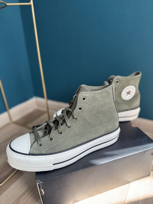 Converse Chuck Taylor All Star 70 suede kaki marimea 41 noi