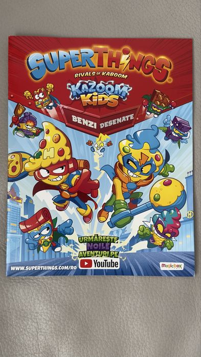 Reviste SuperZings / SuperThings + 1 figurina!