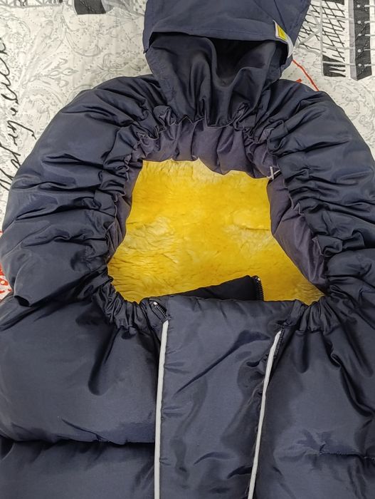 Продается люксовый зимний конверт для малыша-по типу спального мешка