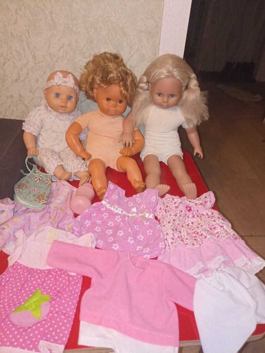 Продам игрушки куклы, посудка, ободки