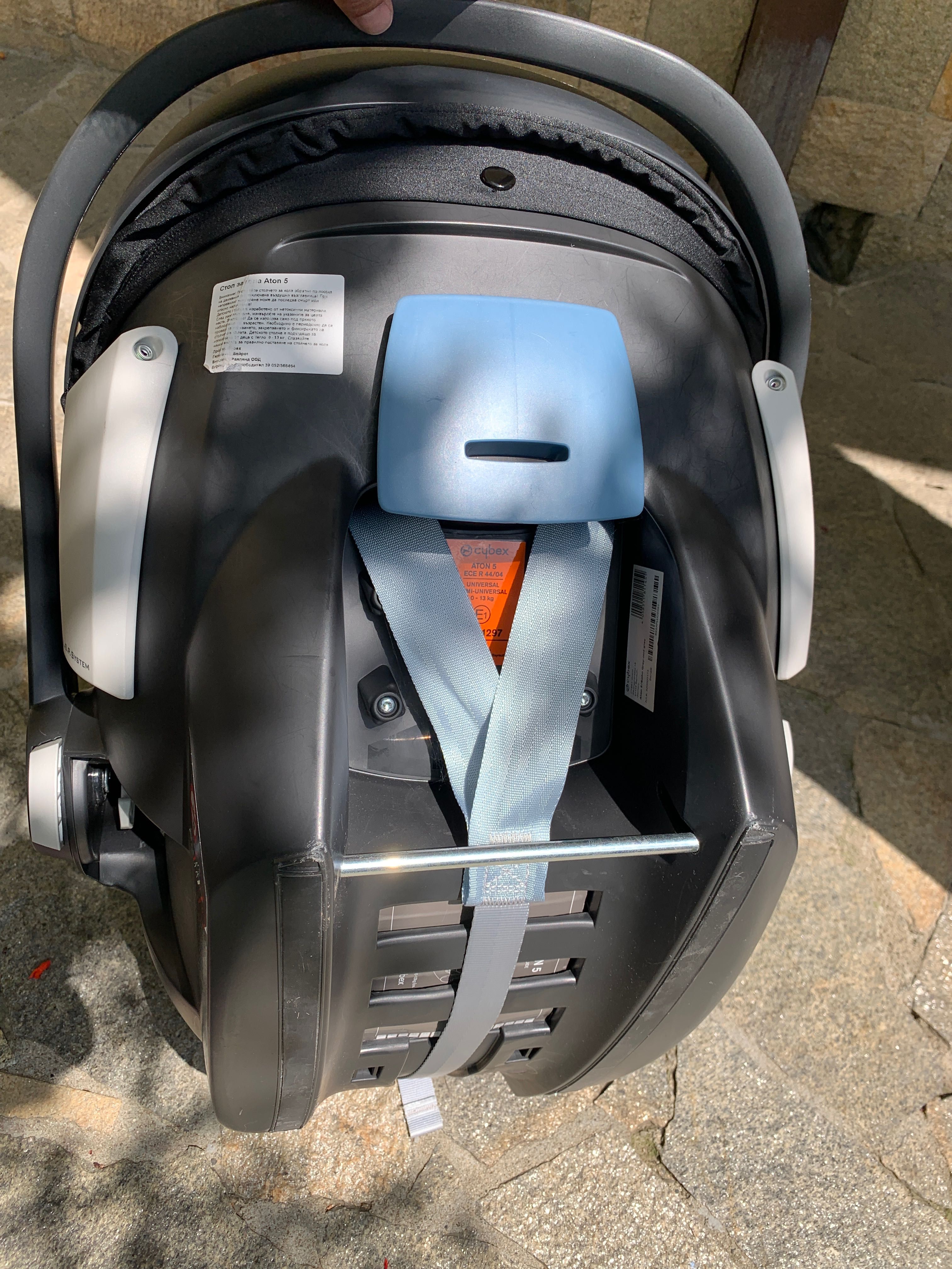 Столче за кола Cybex Aton 5, сиво