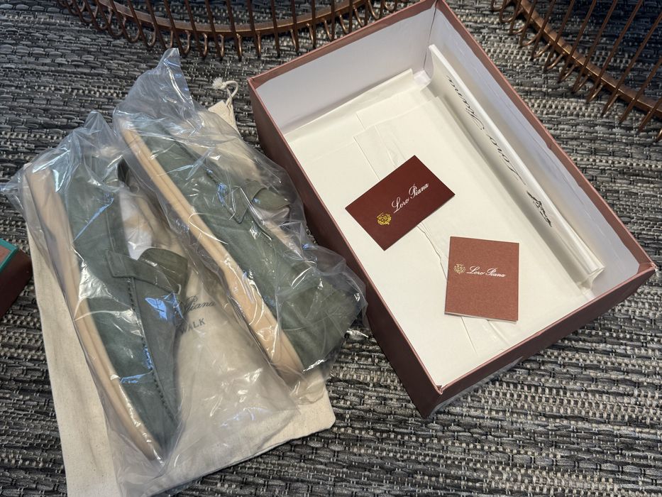 Loro Piana Мокасини Summer Charms Walk 44 EUR + Кутия + Dustbag