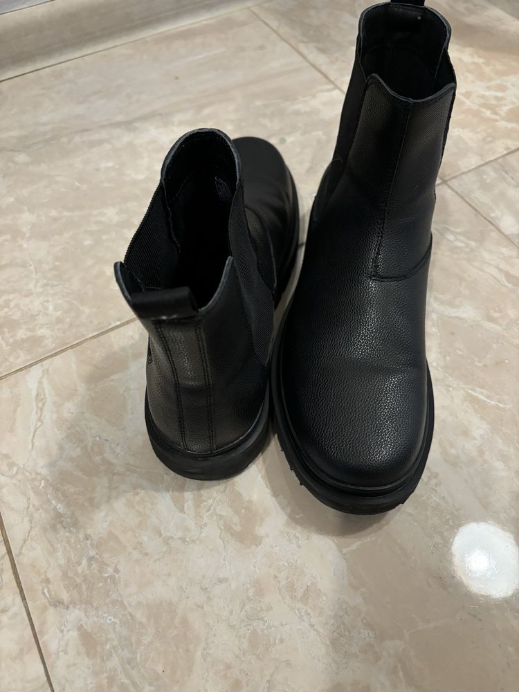 Мъжки кожени боти/обувки Calvin Klein, 42 номер
