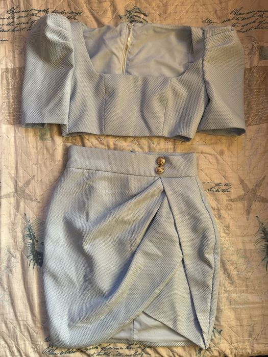 Дамски син комплект