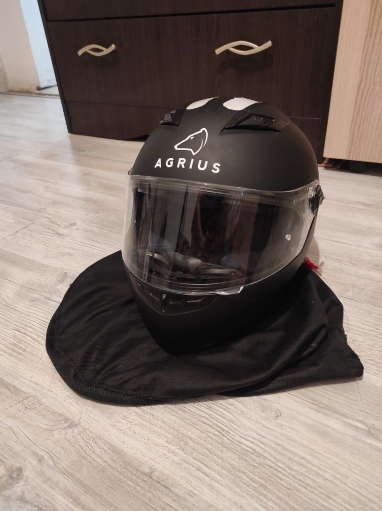 Casca Moto Agrius Rage SV – Negru Mat copii