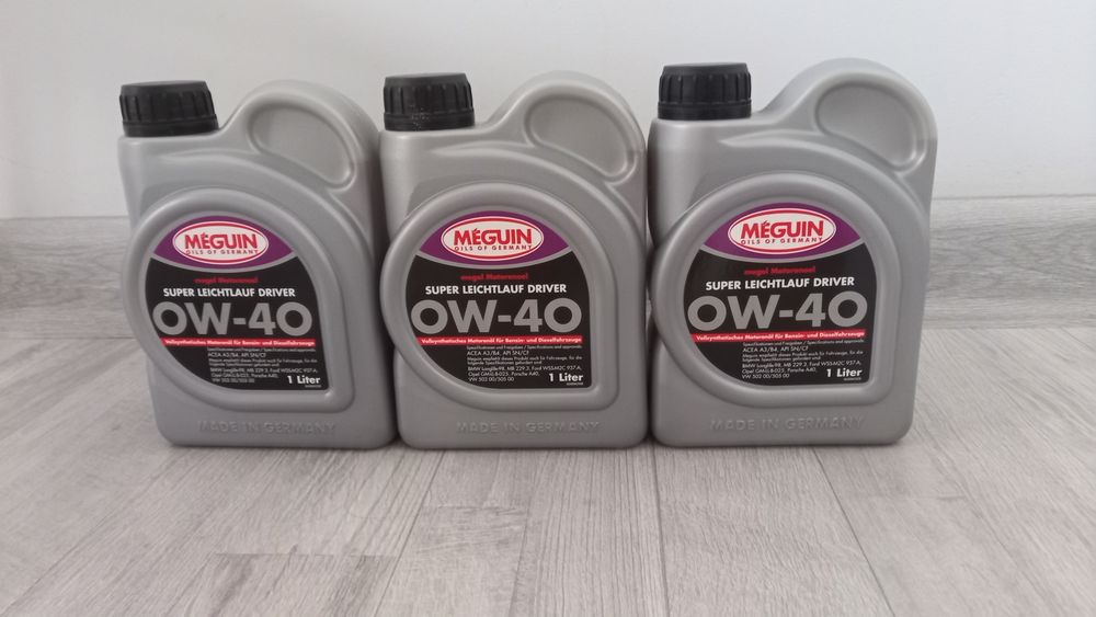 Meguin 0w40 super leichtlauf driver