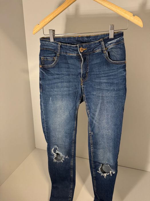 Дънки, slimfit, momfit