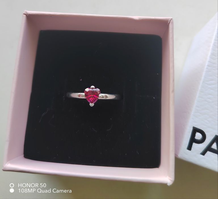 Pandora сребърен пръстен