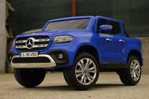Masinuta electrică pentru 2 copii Mercedes X-Class #Blue
