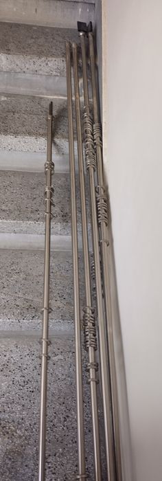 Корнизи + тънки и плътни пердета - 3 + 6 броя