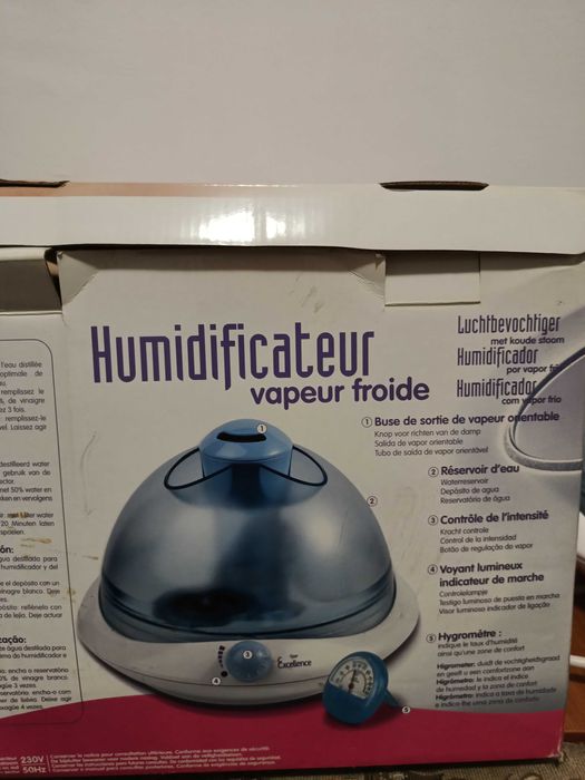 Umidificator Excellence. electric aer cu Higrometru Nou