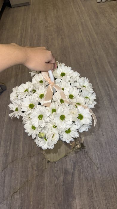 цветы.сатылады свежий жана гана алынган