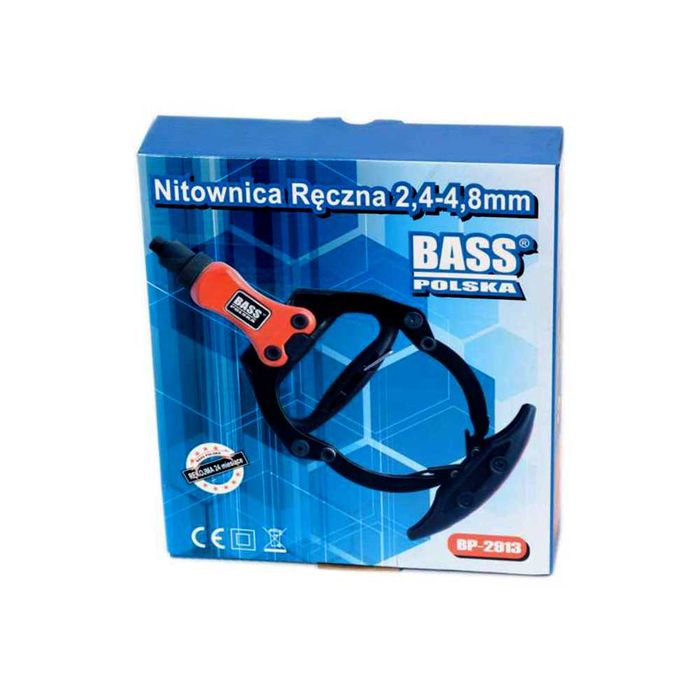 Cleste pistol dispozitiv nituit tip T cu pârghie 2.4-4.8mm (BP-2913)