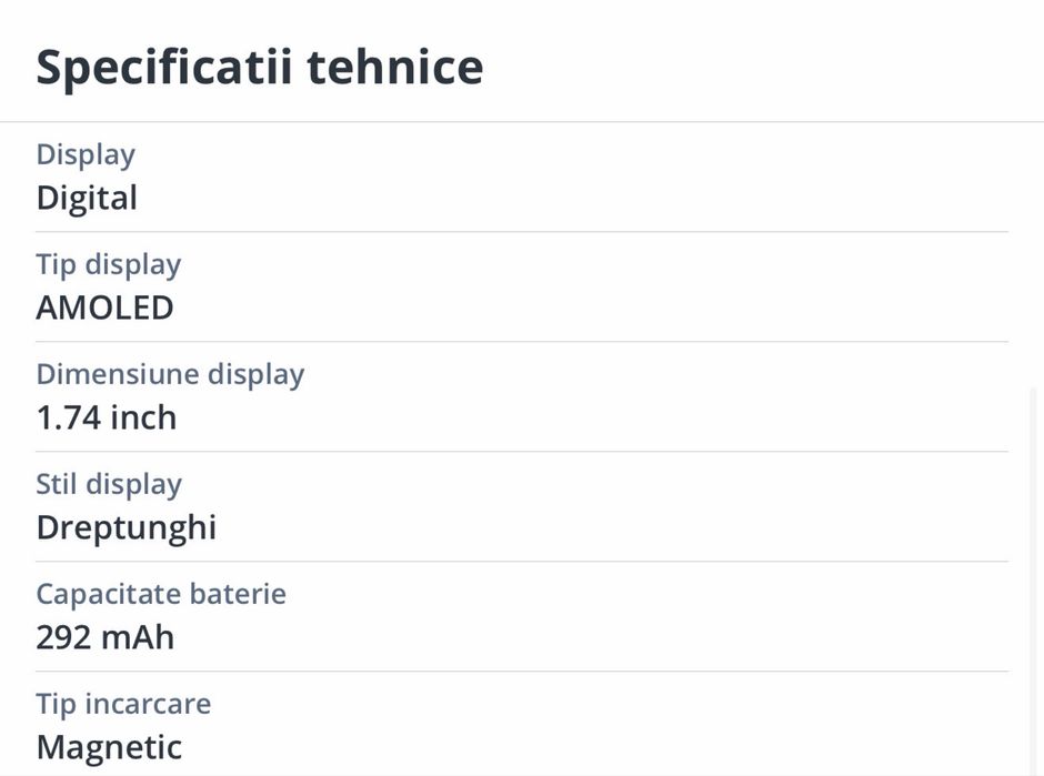 HUAWEI watch fit 2 silver frost - garanție până la 09.09.2026