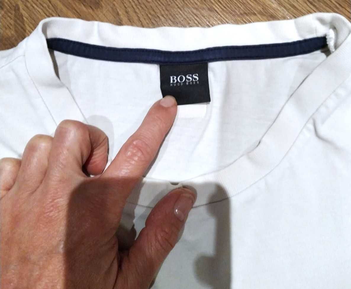 Мъжки маркови тениски XL Montego Hugo Boss с подарък