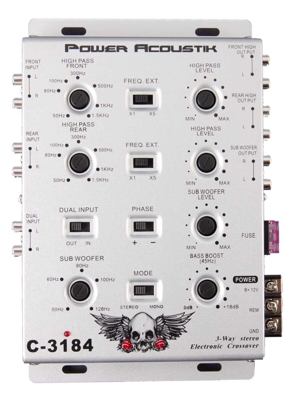 Звукочестотен процесор Power Acoustik C-3184