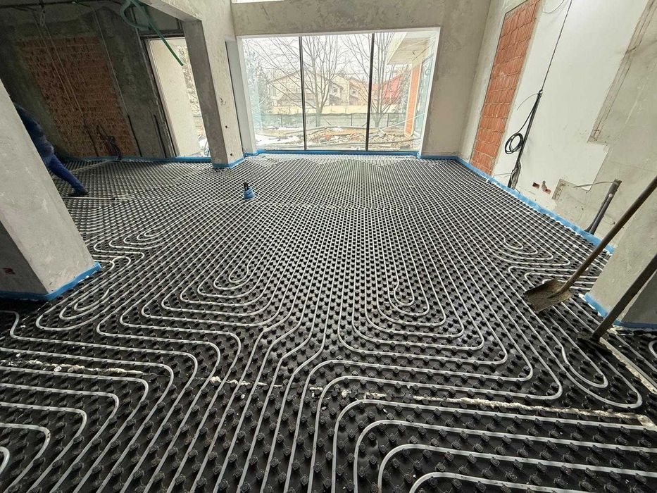 Montare, instalare pardosea calda