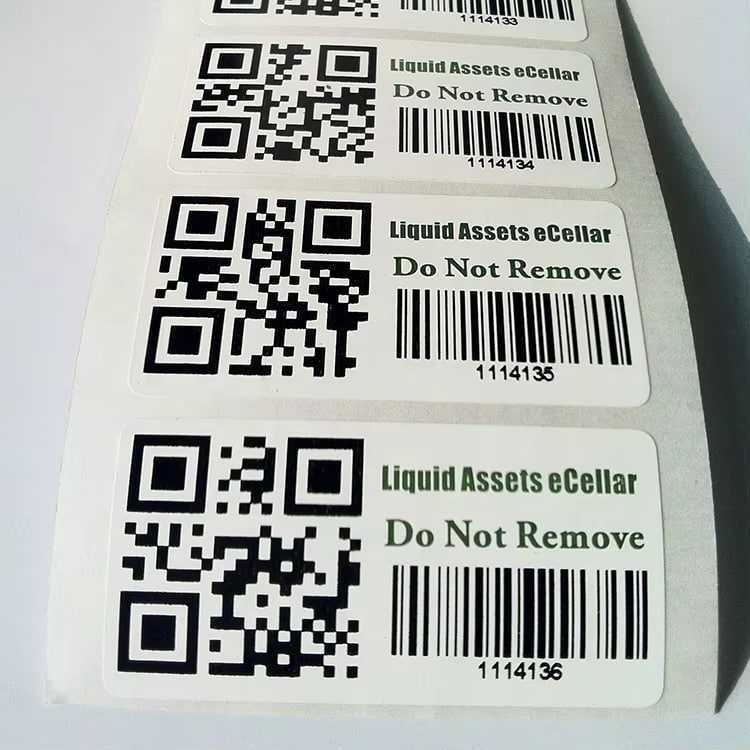 Ацкия Скретч Баркод Дата Матрикс Data Martix QR Штрих код Самоклейка