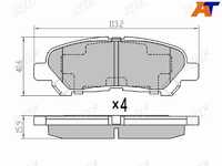 Колодки тормозные Toyota Highlander