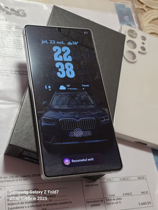 Samsung Galaxy S25 Ultra 5G - 512 GB Silver Blue / Garantie