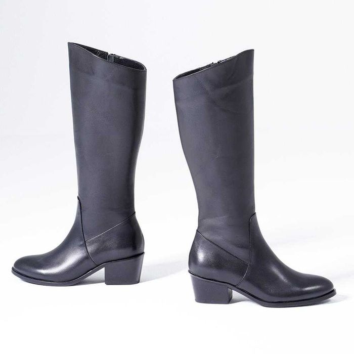 Cizme lungi din piele naturala la super pret, div modele, 36-41