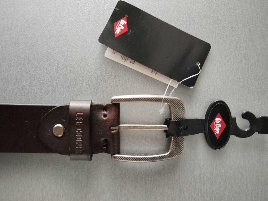 Колан от естествена кожа Lee Cooper