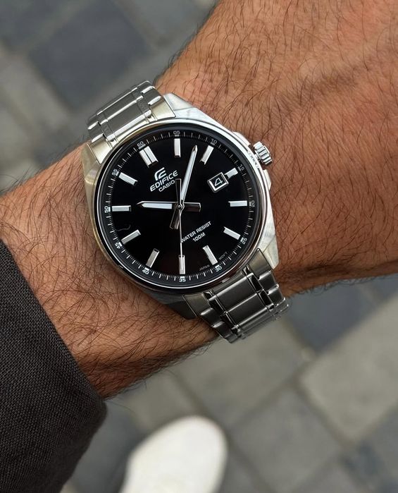 Casio Edifice EFV-150 - Original, WR100, 2-yil kafolat, Kvarts