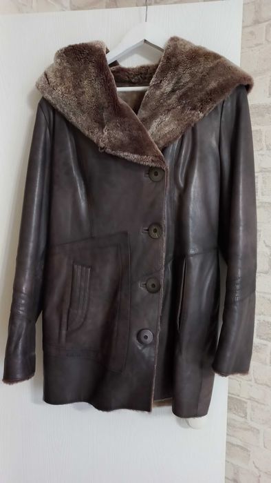 Дублёнка жен, натур. кожа р.46