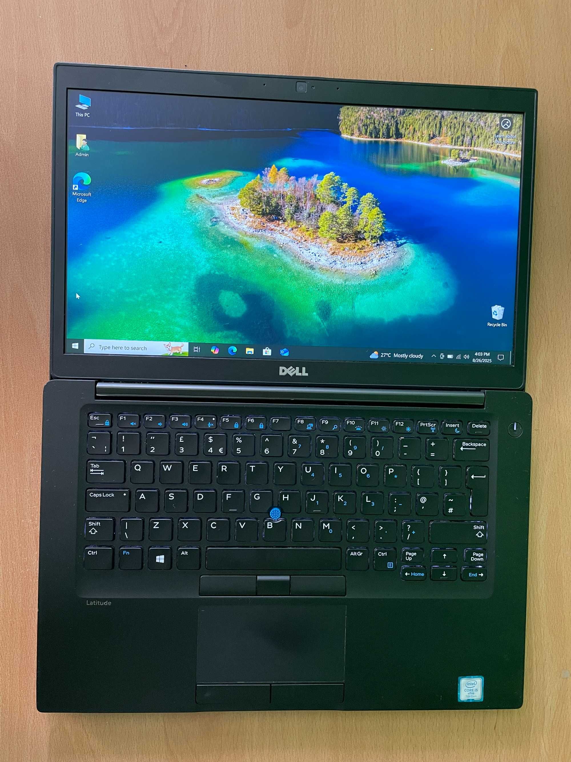 Dell Latitude 7480 - 14'', 16GB RAM, i5-7300U, НОВА БАТЕРИЯ, 128GB SSD