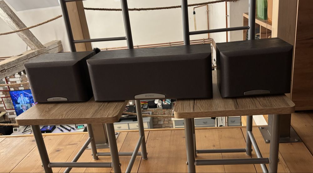 Boxe de podea Sony SS-MF 450 H + central si 2 sateliti