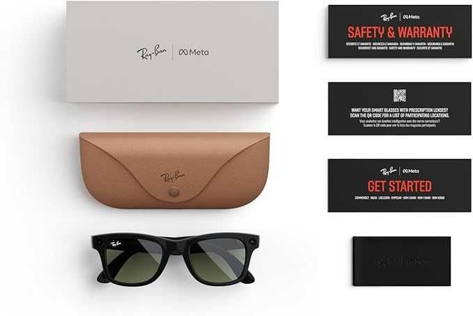 Смарт-очки Ray-Ban Meta Smart Glasses Wayfarer! Новые запечатанные!