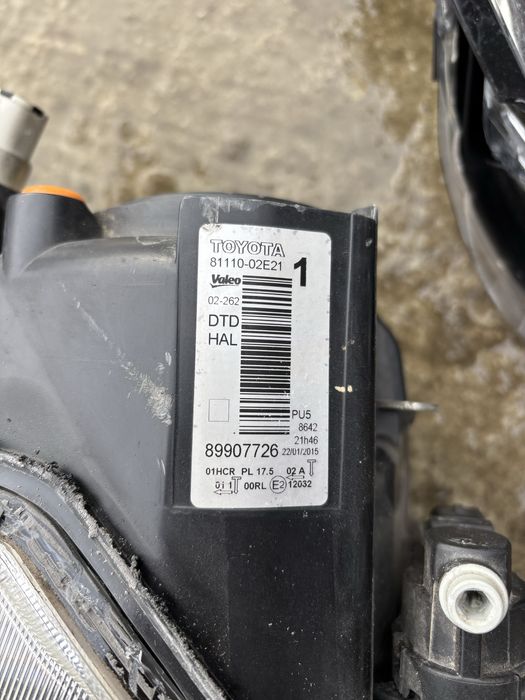 броня/фарове/кулер/перка/решетка за toyota autis