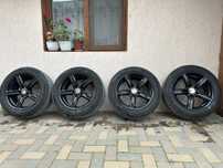 jante bmw  cu cauciucuri de vara 225/55/17 sau alt set 225/45/18