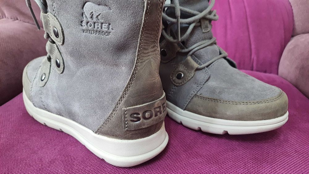Ghete iarna piele de la SOREL Joan Boot Waterproof marimea 37-37,5