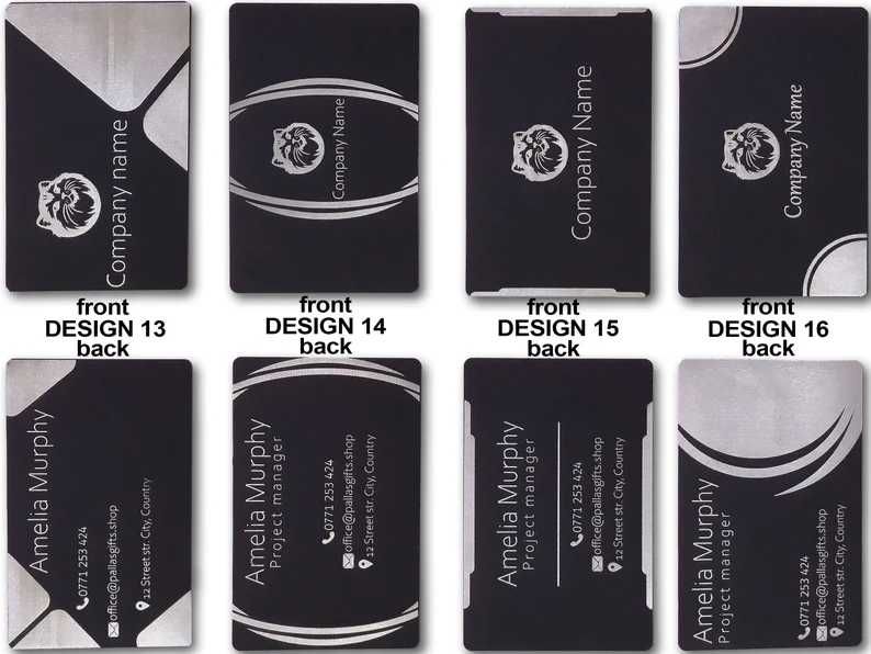 Carduri de Vizită Personalizate Gravate – Creează o Impresie Durabilă!