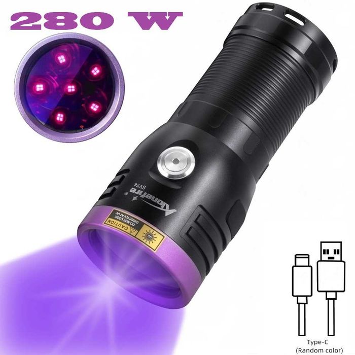 UV Ultrafialet Ultrafiolet Ултрафиолет фонарь фонарик уф вуда uf 280W