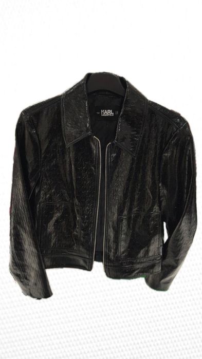 Кожено яке Karl Lagerfeld