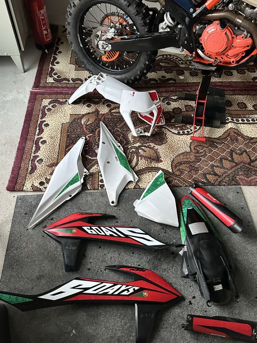 Carene/plastice ktm six days 2020-2023