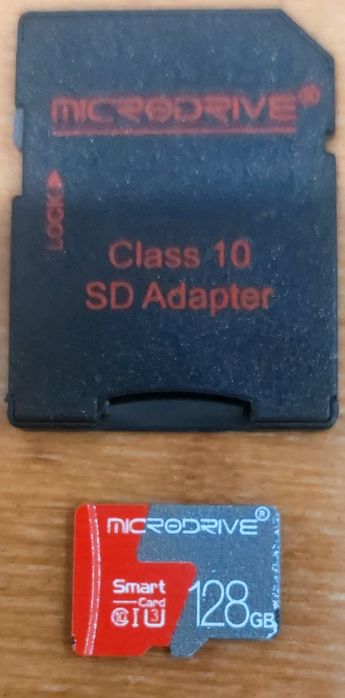 Microdrive sd card 128 gb.