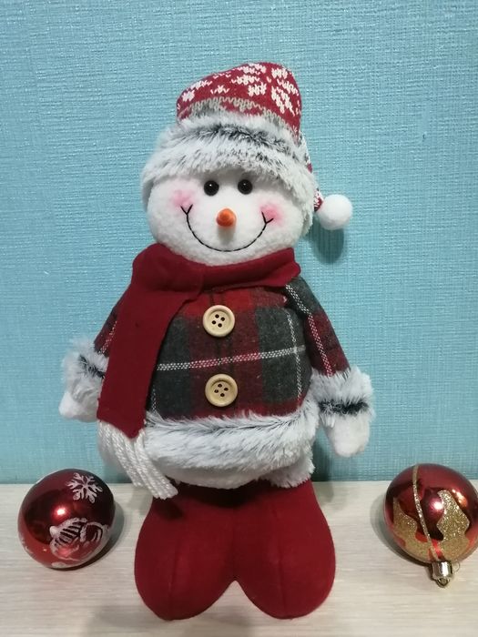 Снеговичок на телескопических ножках