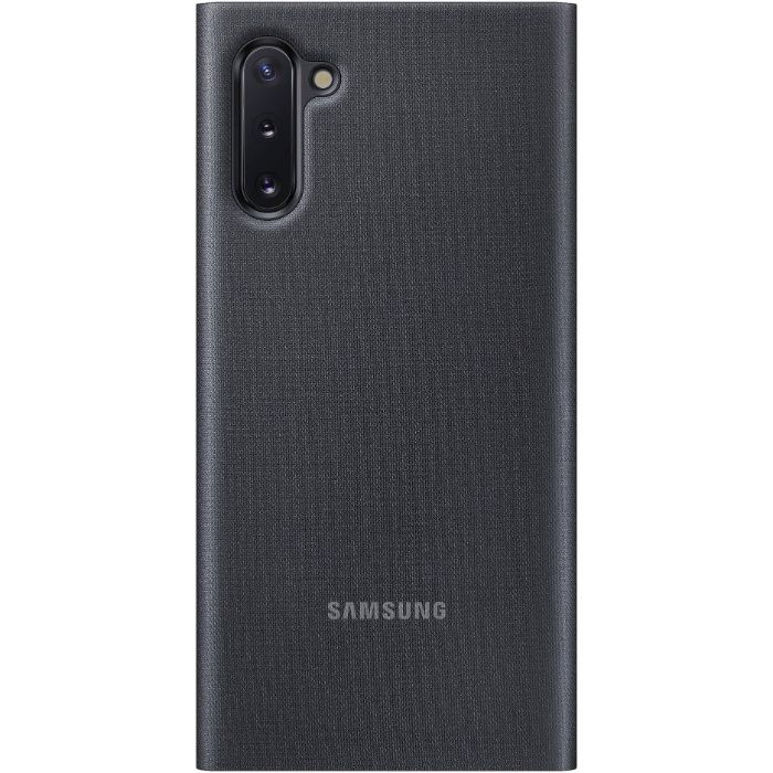 Husa protectie Samsung Note 10 LED View EF-NN970PBEGWW Black noua