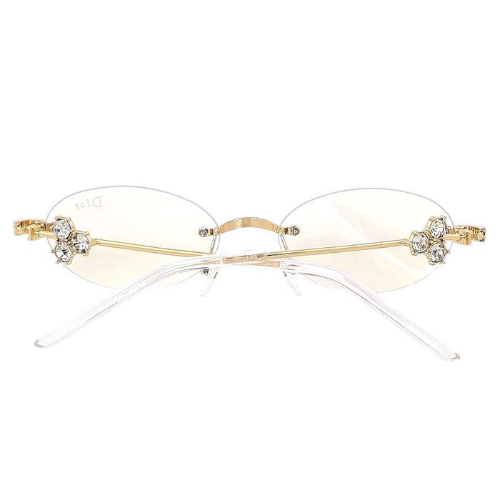 Dior Zircon 2026 Луксозни дамски слънчеви очила с Камъни - Цирконий