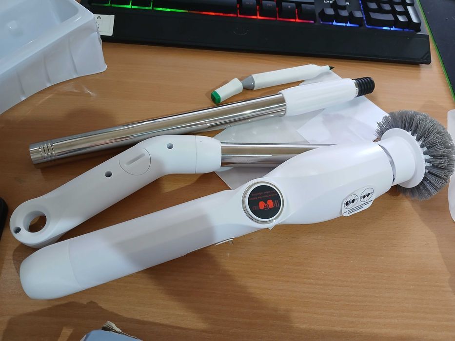 Perie electrică curățare Leebein YMG-818, 2500 mAh, albă