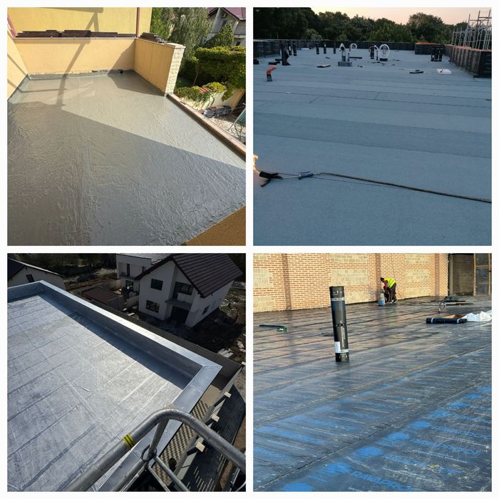 Hidroizolații / terase  / reparații acoperișuri