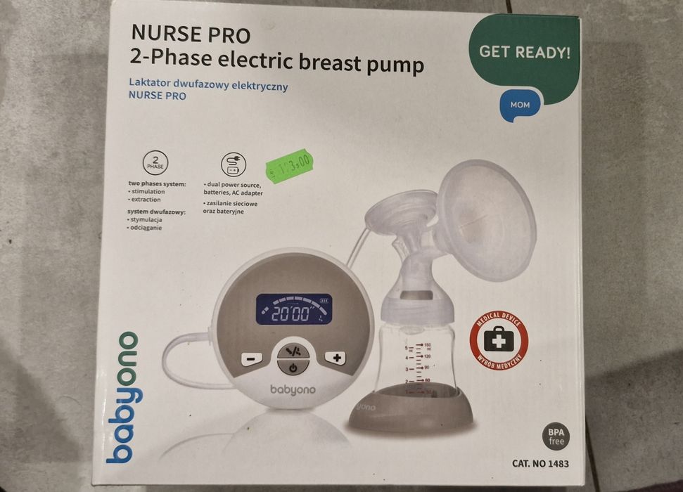 Vand patut bebe cu saltea, marsupiu, incalzitor biberoane, pompa san