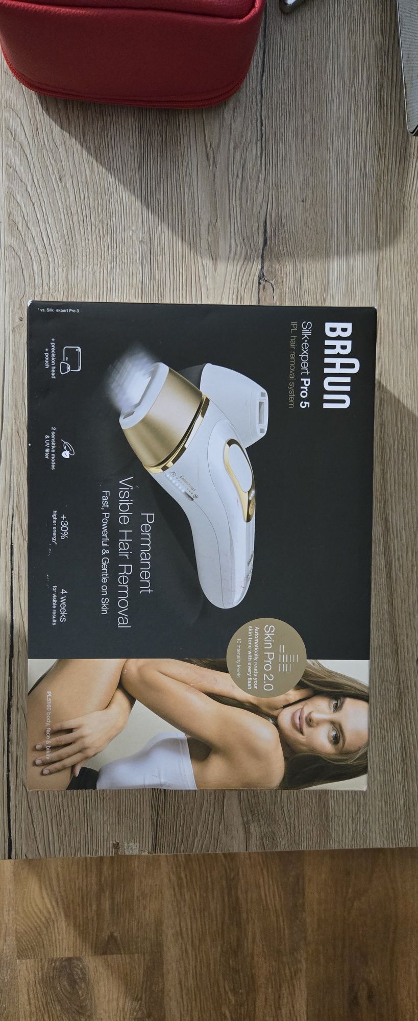 Епилатор IPL Braun Silk-expert PRO 5 PL5124, 400.000 импулса, Тяло и л