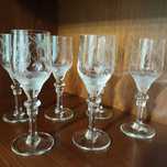 Set pahare cu picior (18 buc)