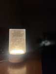 Lampa/Rama/Panou luminos LED, tip tabla notite, baza detasabila,cu USB