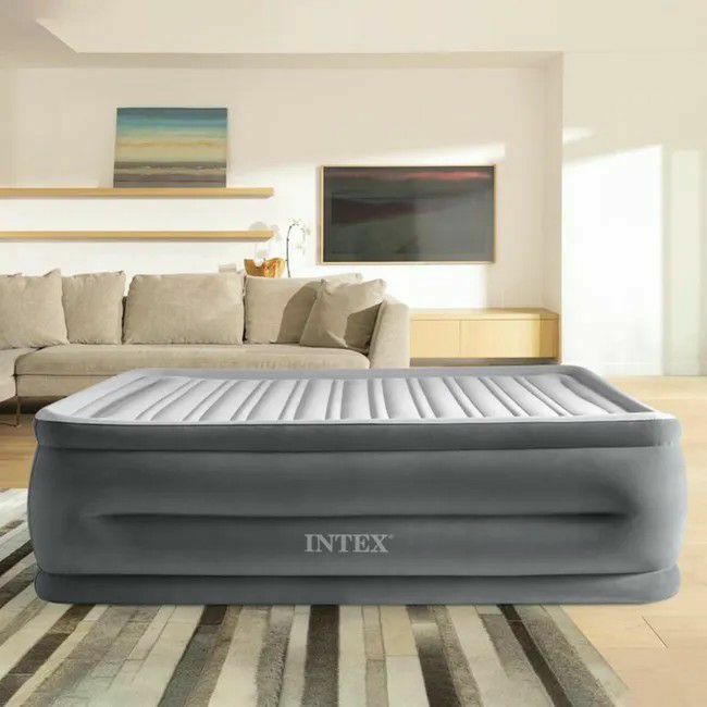 Кровать надувной-203х152х33 см. Intex-67770 Доставка бесплатно