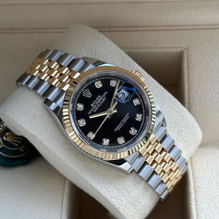 Rolex datejust bicolor 36,mm lady
